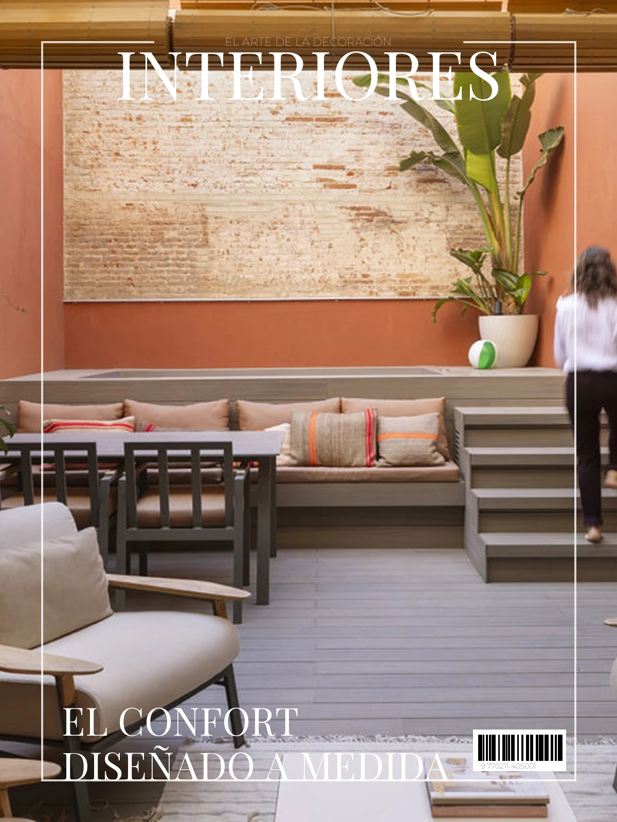 Una casa de pueblo convertida en oasis en plena ciudad